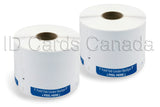 TEMPbadge® Self-Expiring Tab Badge Rolls 02050
