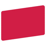 101-003-113 CR80 24mil Red PVC Cards