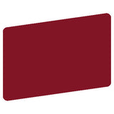 101-003-162 CR80 24mil Cranberry PVC Cards