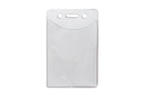 Clear Vinyl Vertical Anti-Print Transfer Badge Holder 1815-1150