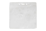 Clear Horizontal Vinyl Color-Bar Badge Holder - Extra Large Size 1820-1200