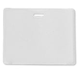 Frosted-Back Flexible Vinyl Horizontal Proximity Card Holder 1840-5015
