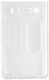 Frosted Vertical 2-Card Access Card Holder 1840-6550