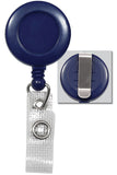 Blue Badge Reel with Reinforced Vinyl Strap & Belt Clip 2120-3002