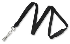 Black 5/8" Lanyard w/ Swivel Hook 2138-5001