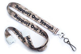 Camouflage "Support Our Troops" Lanyard 2138-5250