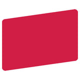 101-003-113 CR80 24mil Red PVC Cards