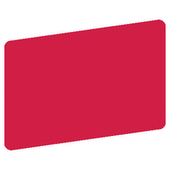 101-003-113 CR80 24mil Red PVC Cards