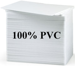 CR80 20mil Blank White PVC Plastic Cards 101-003-976
