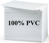 CR80 30mil Blank White PVC Plastic Cards 101-003-713