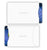 SkimSAFE™ RFID Card Protection Sleeve 153038-10 Front and Back View