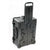 Black Heavy-Duty transport case for Datacard® CD800™ Simplex card printer standing up
