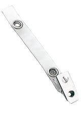 Clear Vinyl Strap Clip With 2-Hole NPS Clip 2105-3100