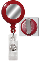 Red Badge Reel with Silver Sticker & Belt Clip 2120-3106