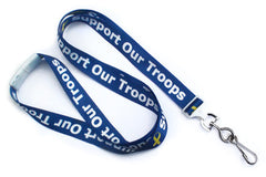 Yellow Ribbon "Support Our Troops" Lanyard 2138-5255