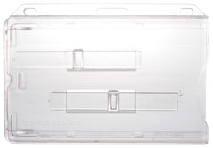 Rigid Plastic Horizontal 2-Card Dispenser w/Slide Ejectors 736-T2